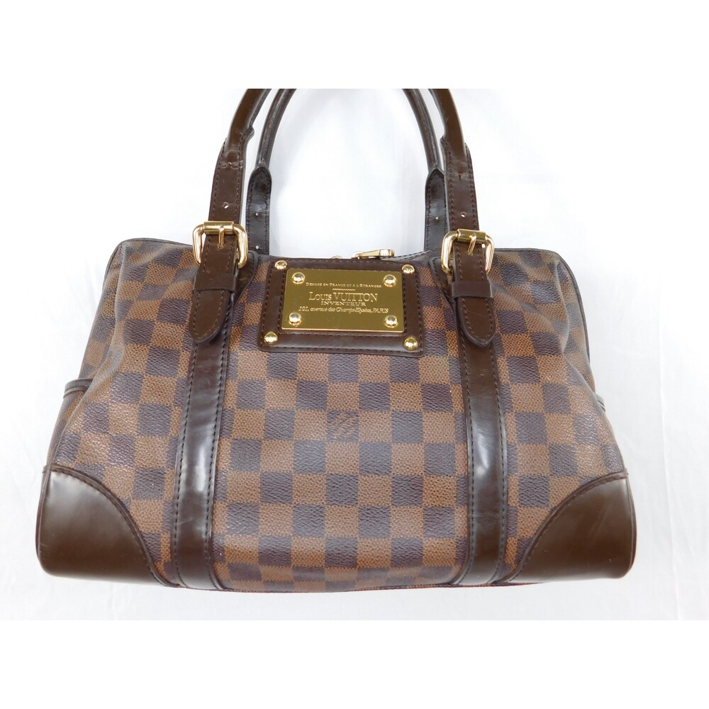 Authentic Louis Vuitton Damier Ebene Berkeley Satchel